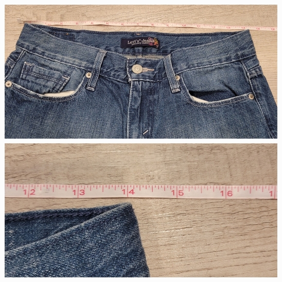 Levi's Jean Shorts 3 - Picture 6 of 7